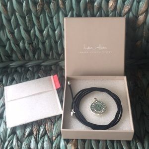 India Hicks Coin with Black Adjustable Cord